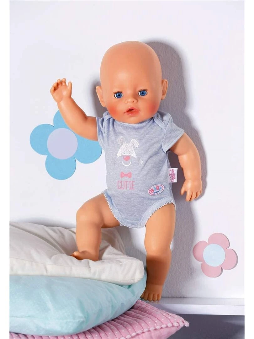 Baby Born Vêtements pour poupée 43 cm Body gris N/A