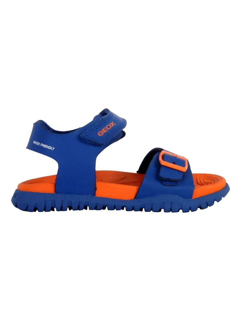 Sandale à Scratch Plate Geox Enfant Fusbetto Bleu