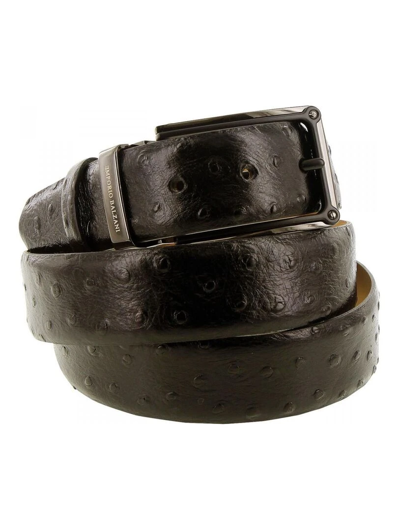 Ceinture cuir AUTRICHE Noir