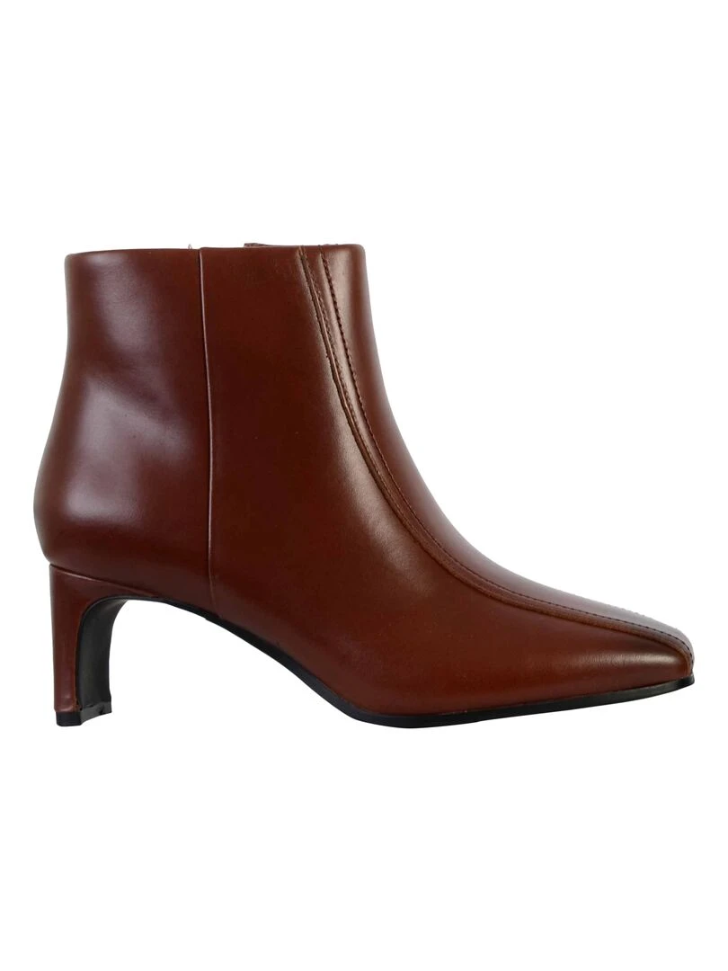 Bottines à Talons Cuir Clarks Seren55 Top   Marron