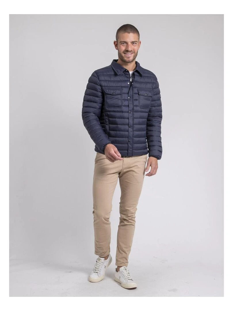 Doudoune blouson ZAMACHY   Bleu marine