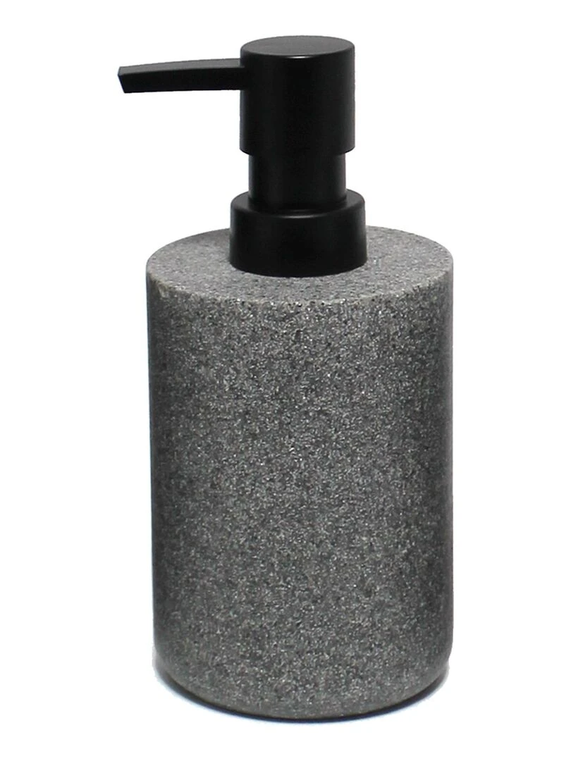 Distributeur de savon 7 x 16 cm Granite Gris