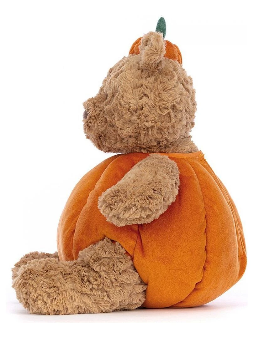 Peluche Bartholomew Bear Pumpkin H : 23 cm x L : 23 cm x l :36 cm   Orange