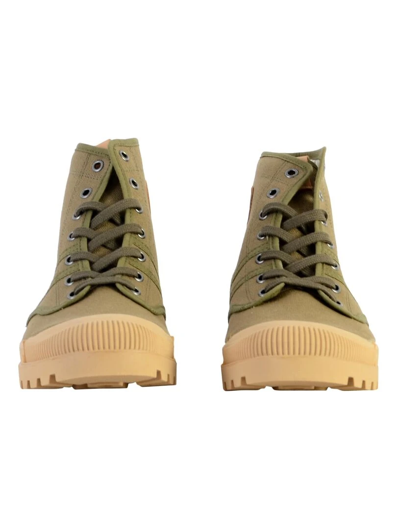 Basket Montante Pataugas Originale Femme   Vert