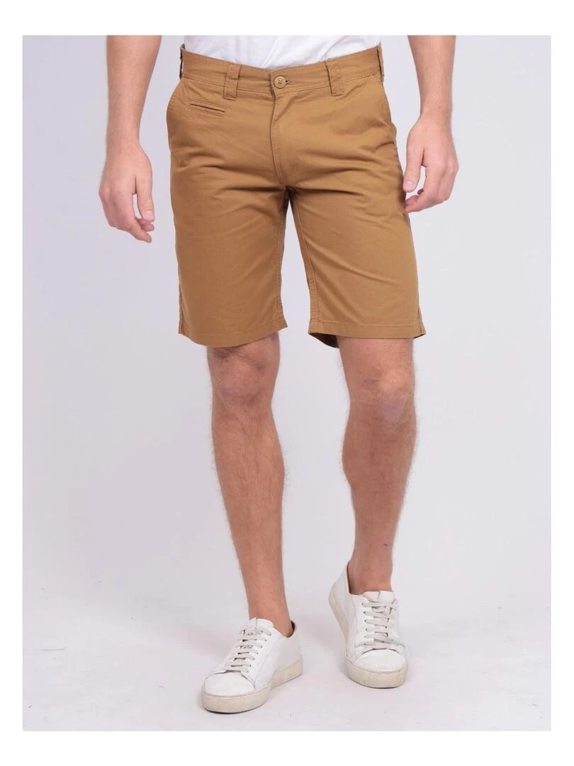 Bermuda chino BAGOO Marron glacé