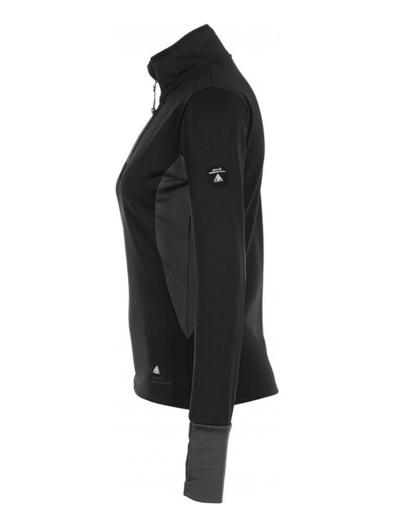 Sweat polarshell femme AMALFI   Noir Noir