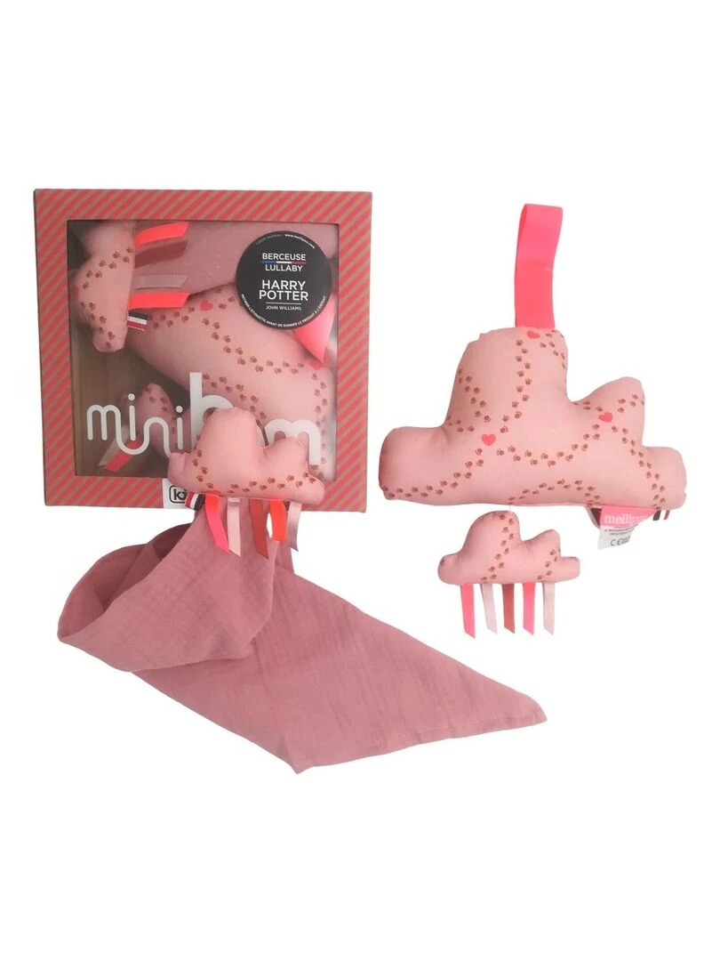 Coffret Naissance Doudou & Boîte Musicale Rose N/A