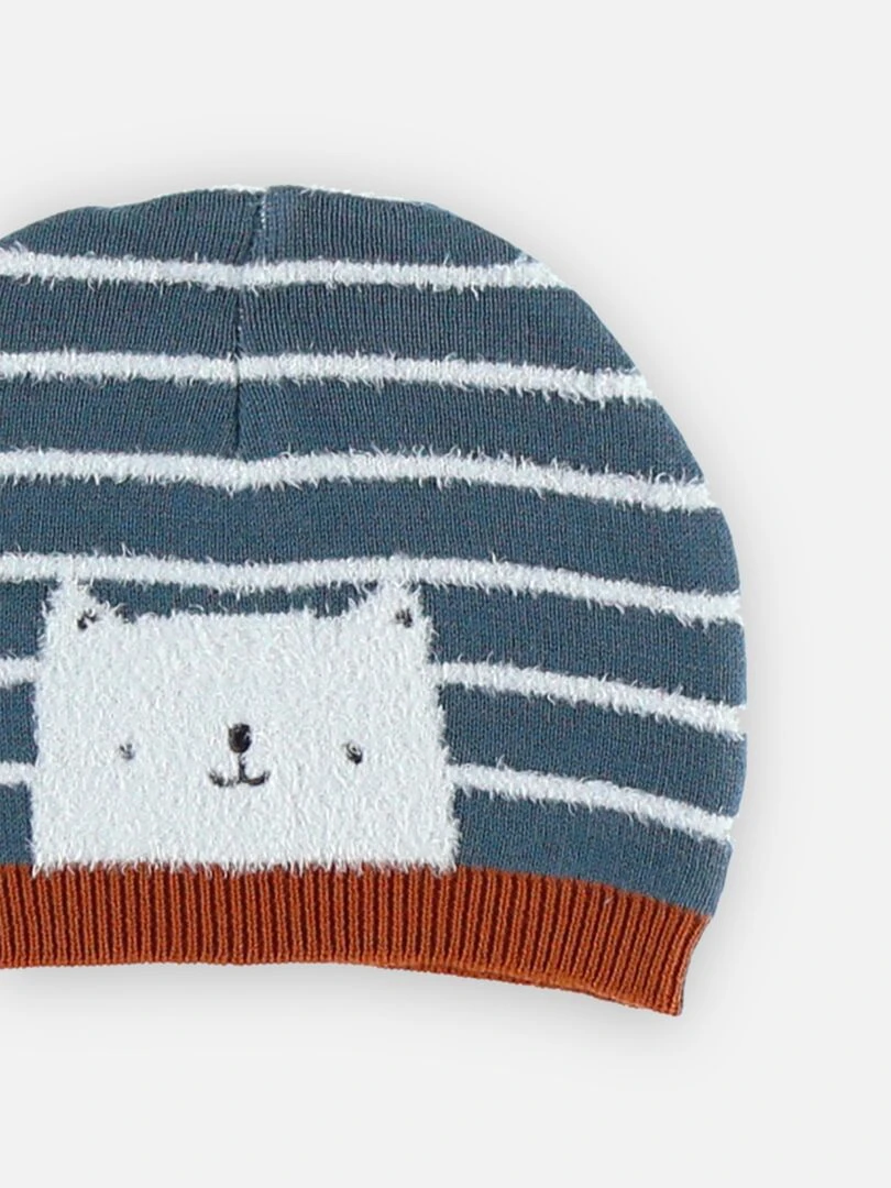 Bonnet en tricot  foncé   Noukie's   Vert