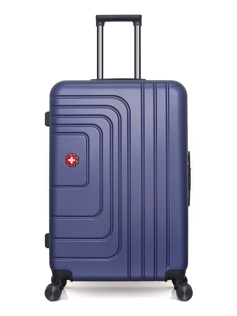 Set de 3 Valises Rigides Grand Format Taille Moyenne et Valise Cabine RUTI Bleu marine