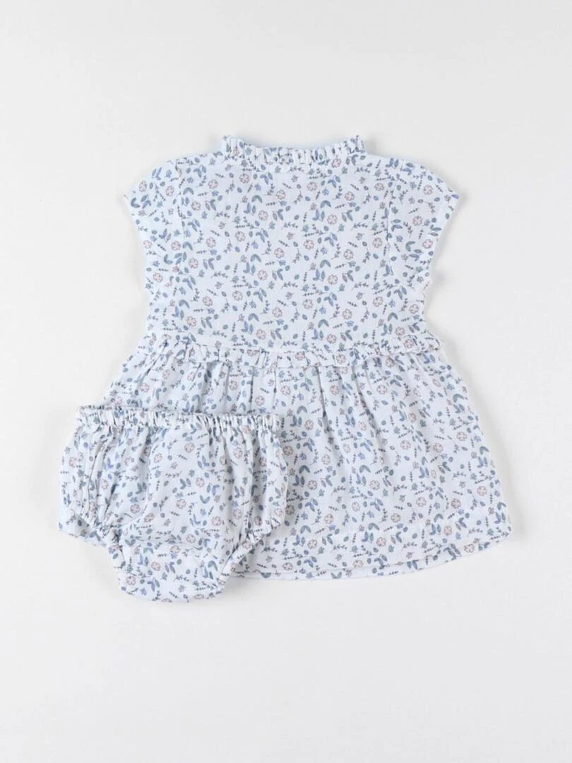 Set robe + bloomer fleuri    Noukie's   Bleu