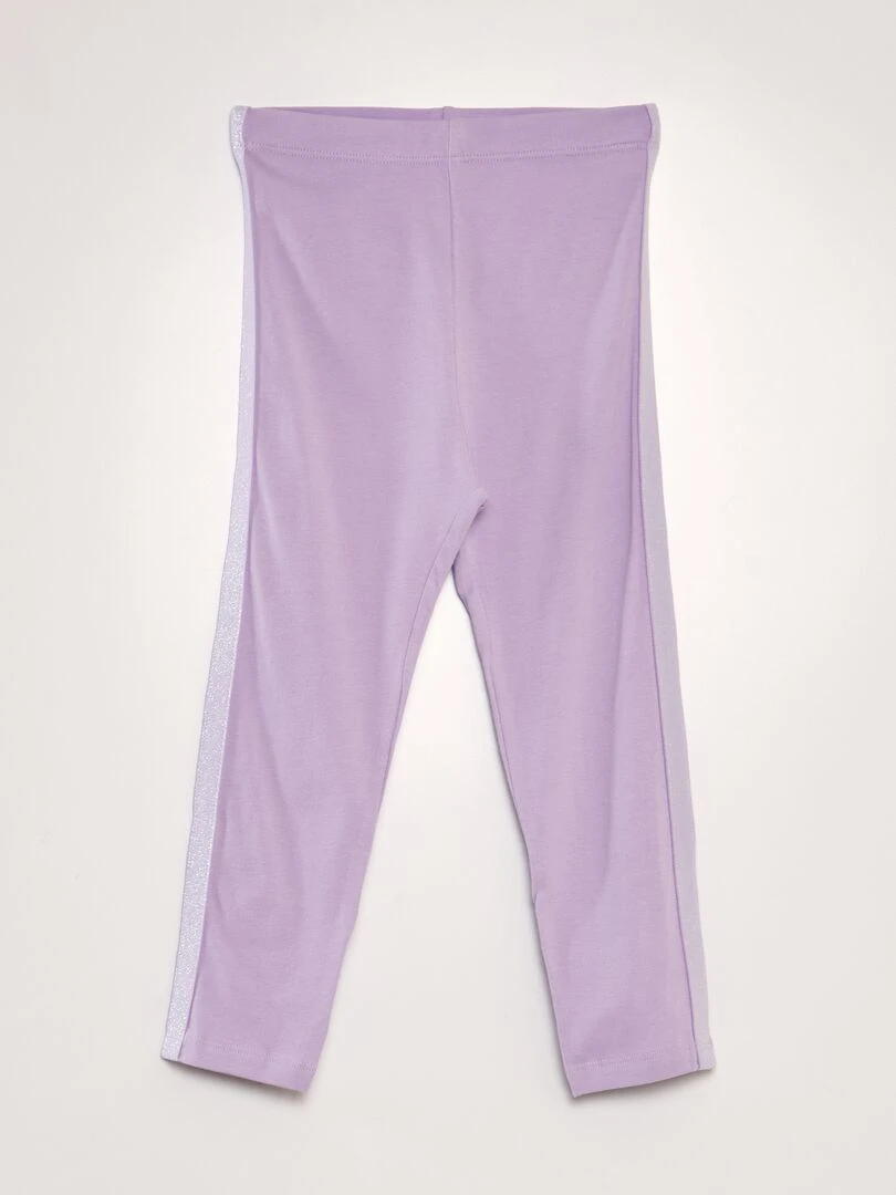 Legging fantaisie Mauve