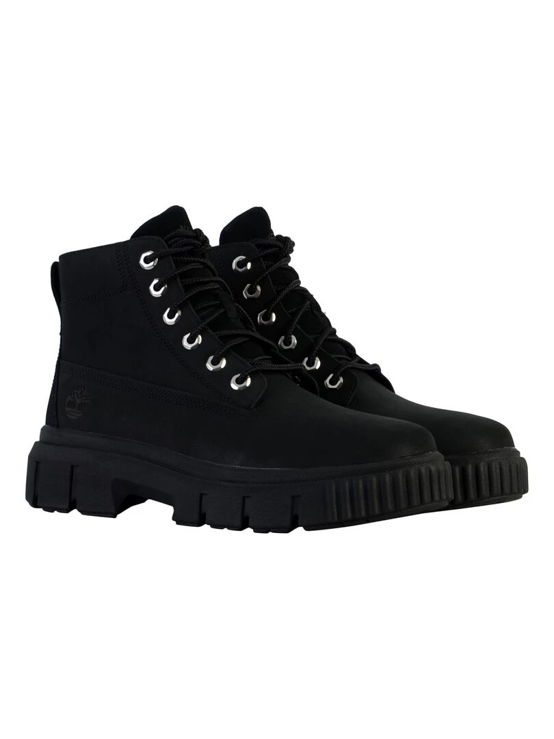 Bottines Cuir Timberland Greyfild   Noir