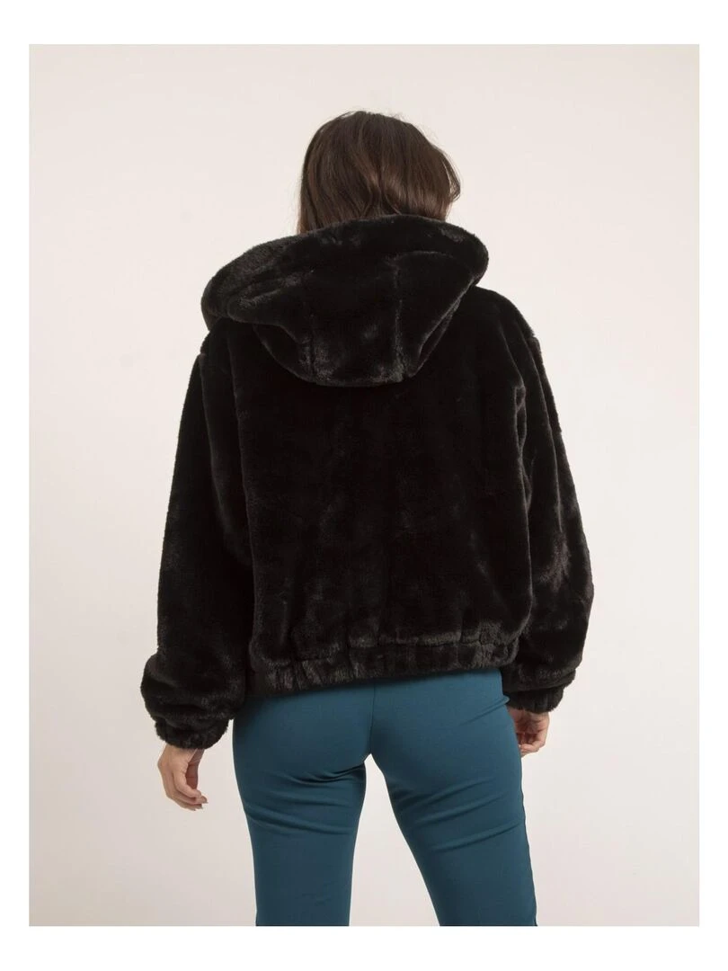 Veste courte capuche UBANIE Noir