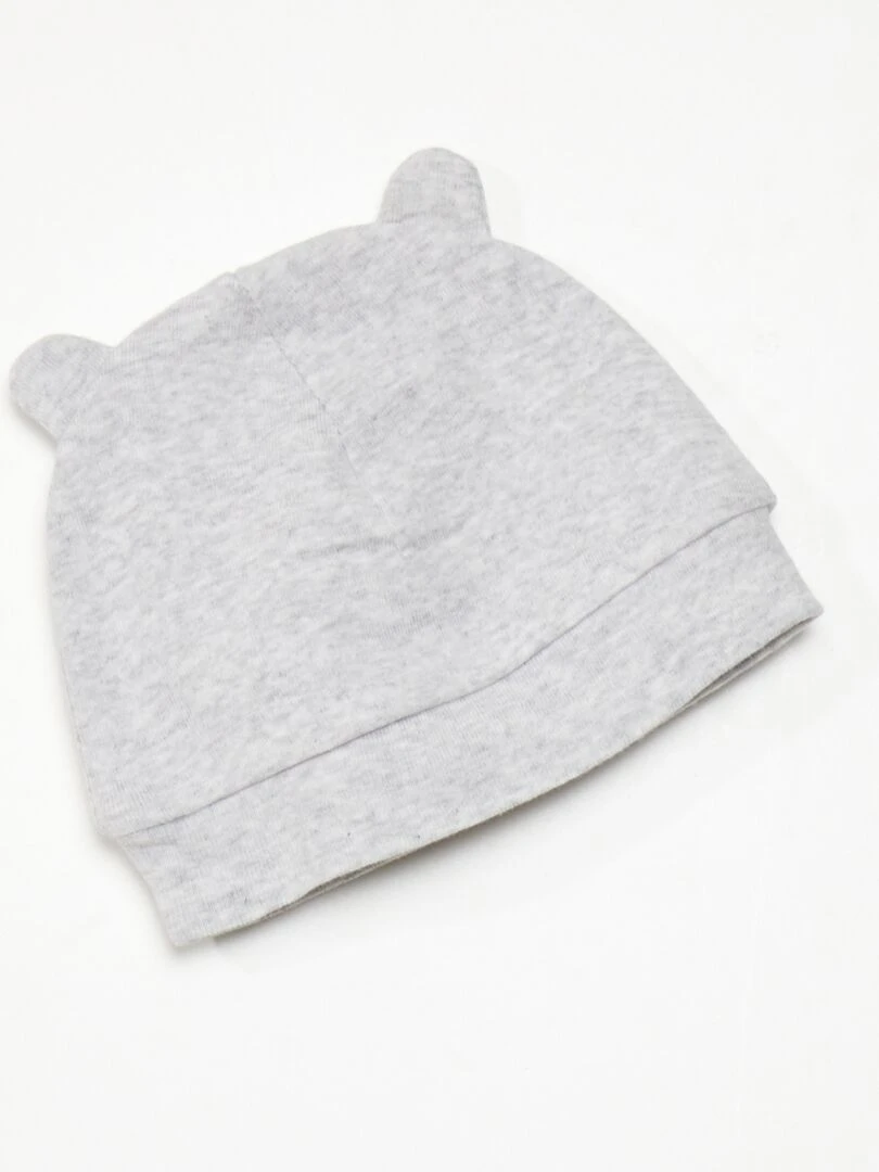 Ensemble body + legging + bonnet 'Disney'   3 pièces   Gris/blanc