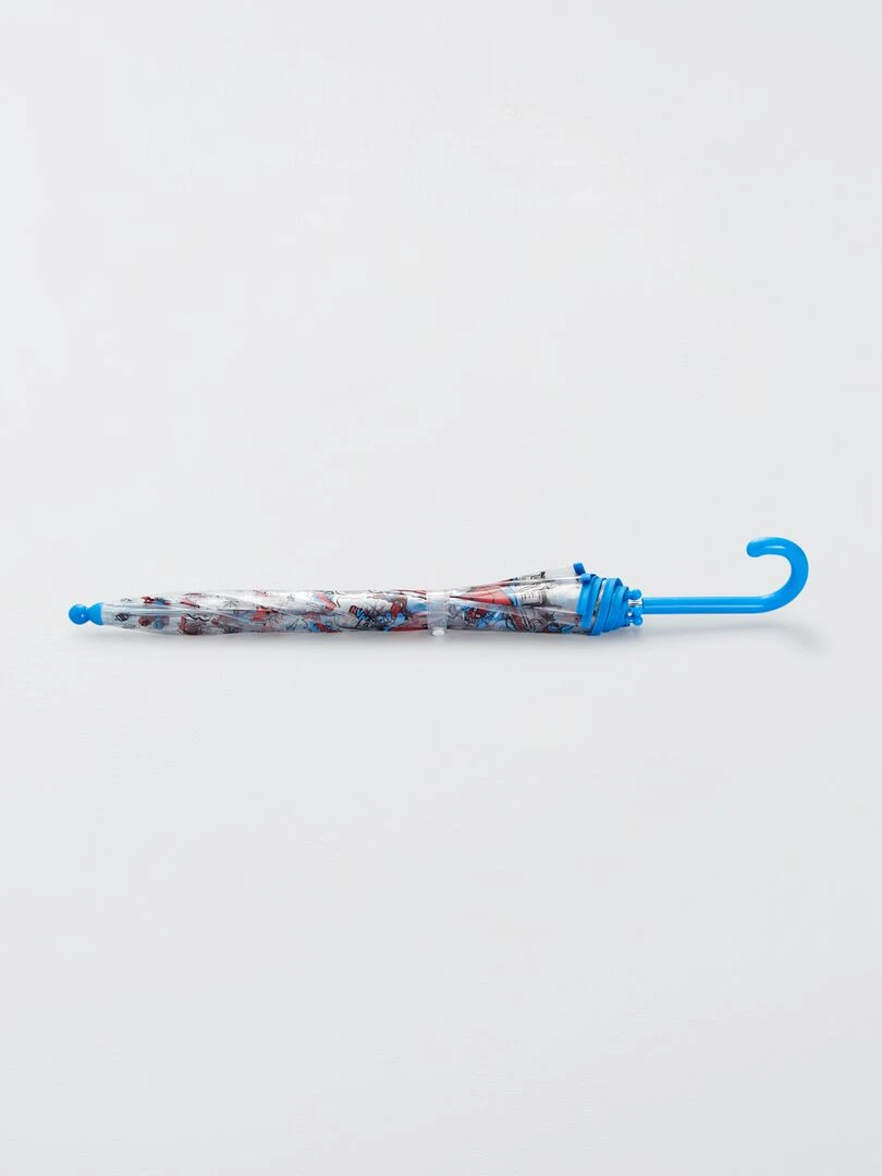 Parapluie transparent 'Spider Man'   Rouge/Bleu