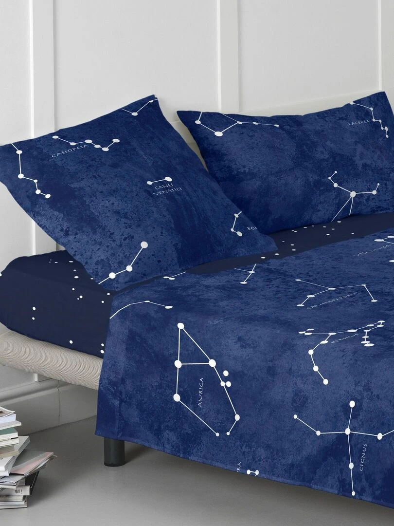 Drap housse Cosmos "Happyfriday" Multicolore