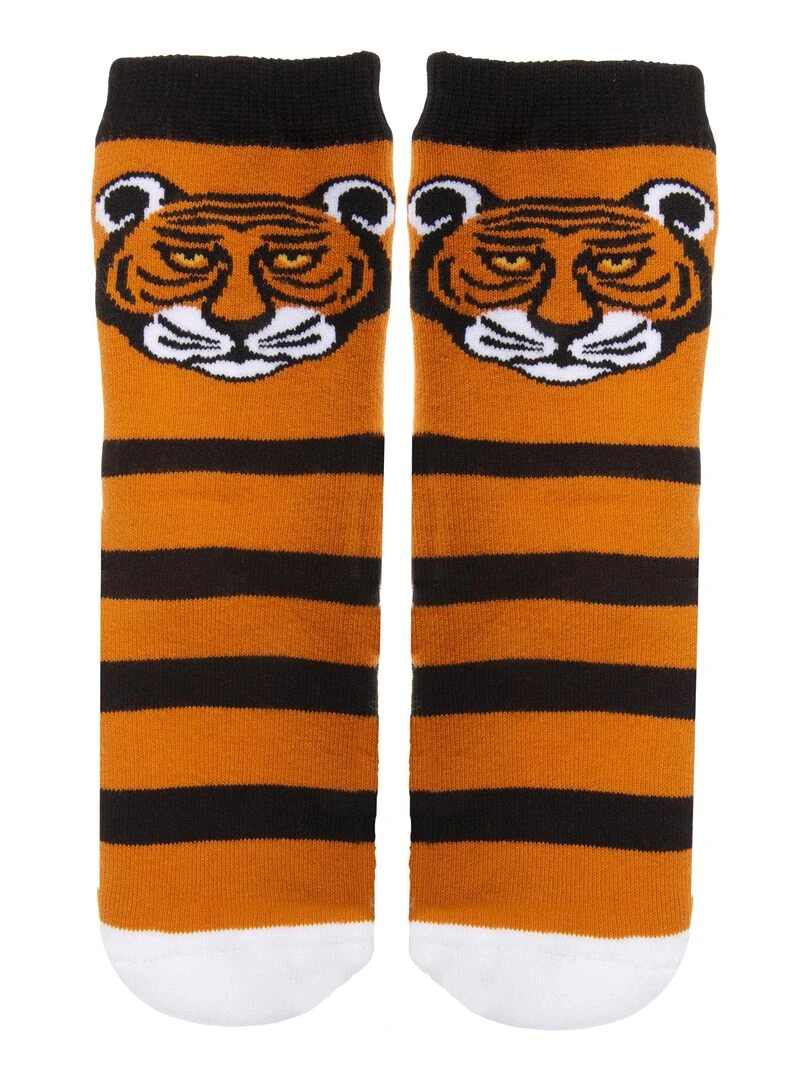 Chaussettes antidérapantes Tigre 27/34 Multicolore