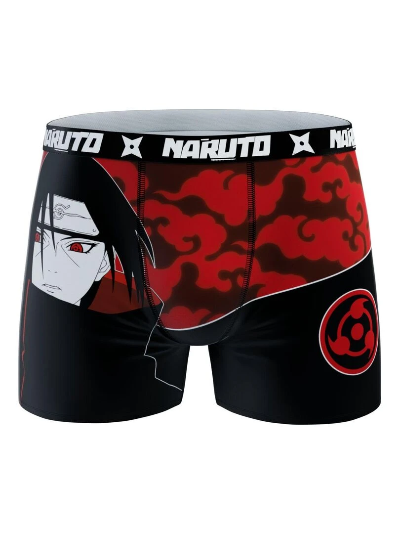 Lot de 6 Boxers homme Naruto Naruto   Noir