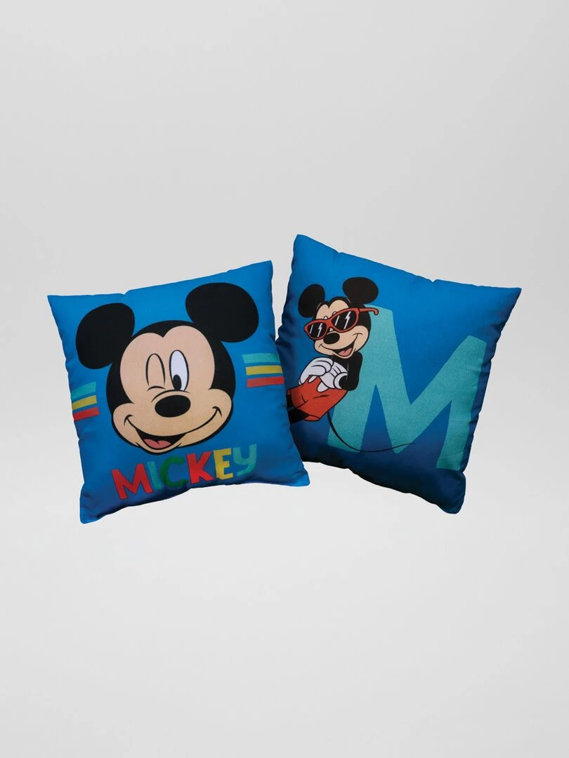 Coussin 'Mickey' Bleu