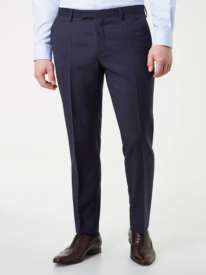 Pantalon en polyester Kebello Bleu marine