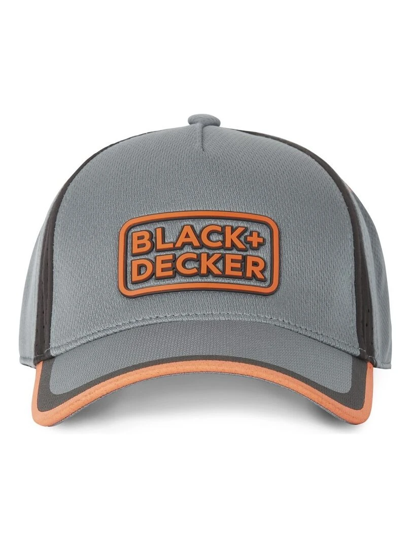 Casquette active couture renforcées ajustable Black & Decker Gris