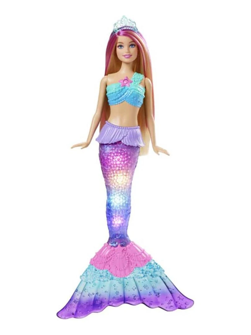 Poupée Barbie : Sirene Lumieres De Reve N/A