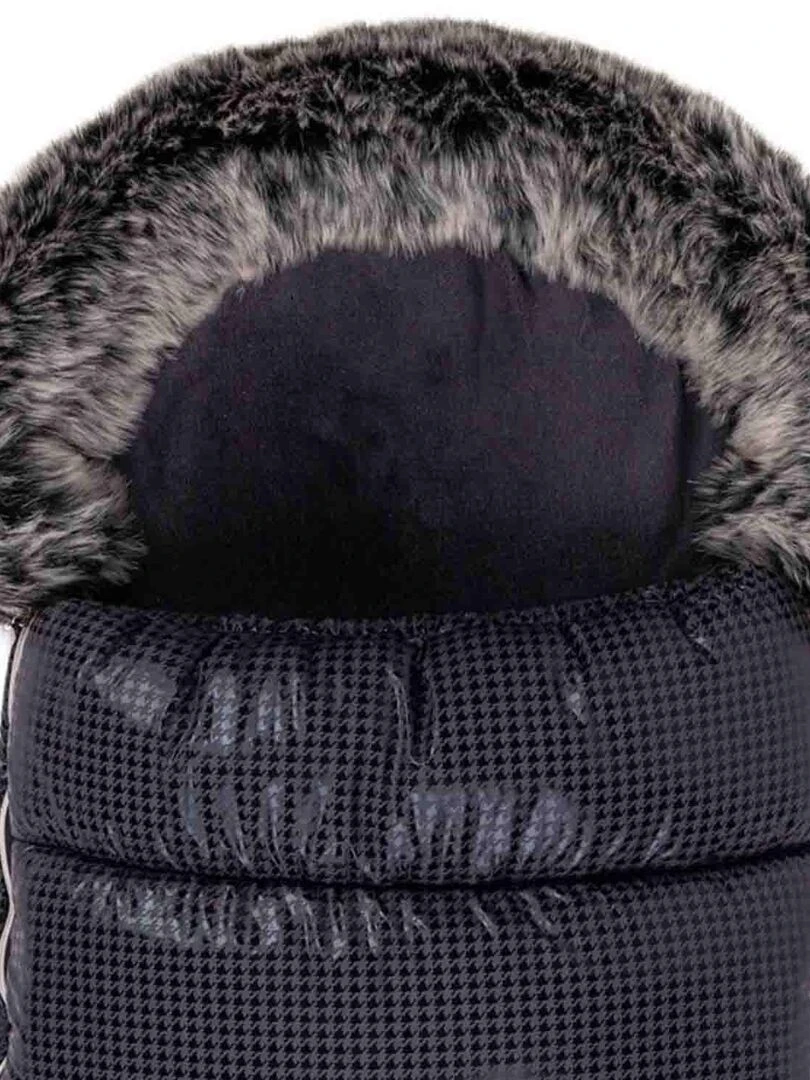 Chancelière imperméable universelle Pied de Poule  Aspen Chic   Gris