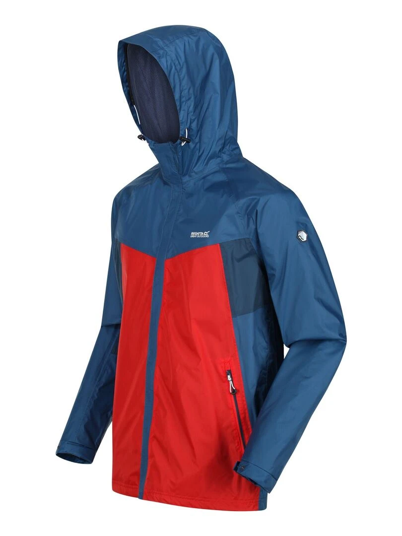 Regatta Veste imperméable DRESFORD Bleu Rouge