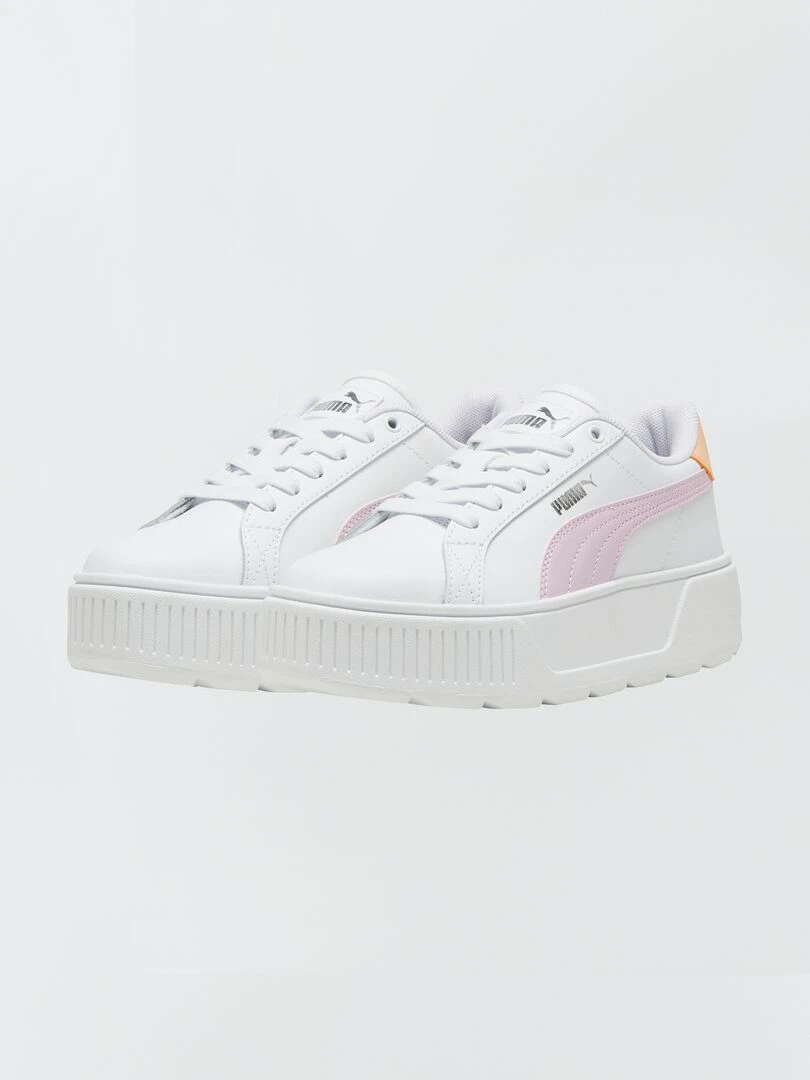 Baskets 'Puma' 'Karmen' à plateformes Blanc/pastels
