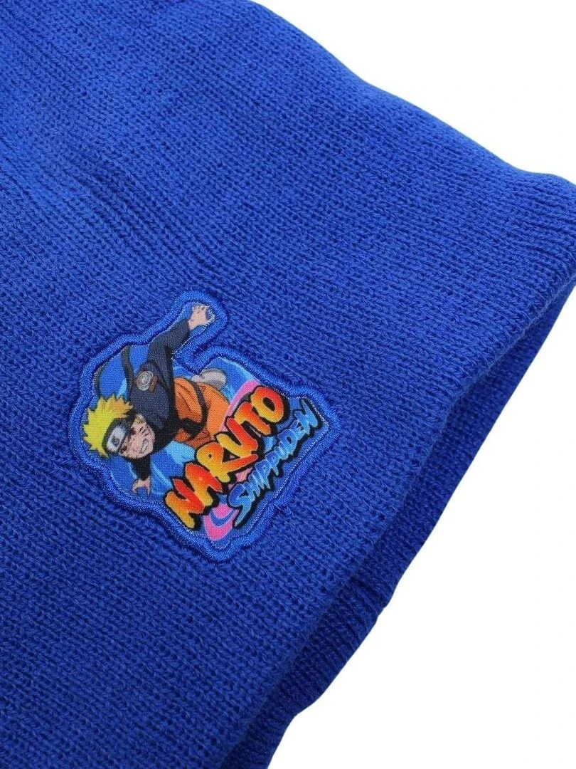 Disney Bonnet garçon imprimé Naruto Bleu