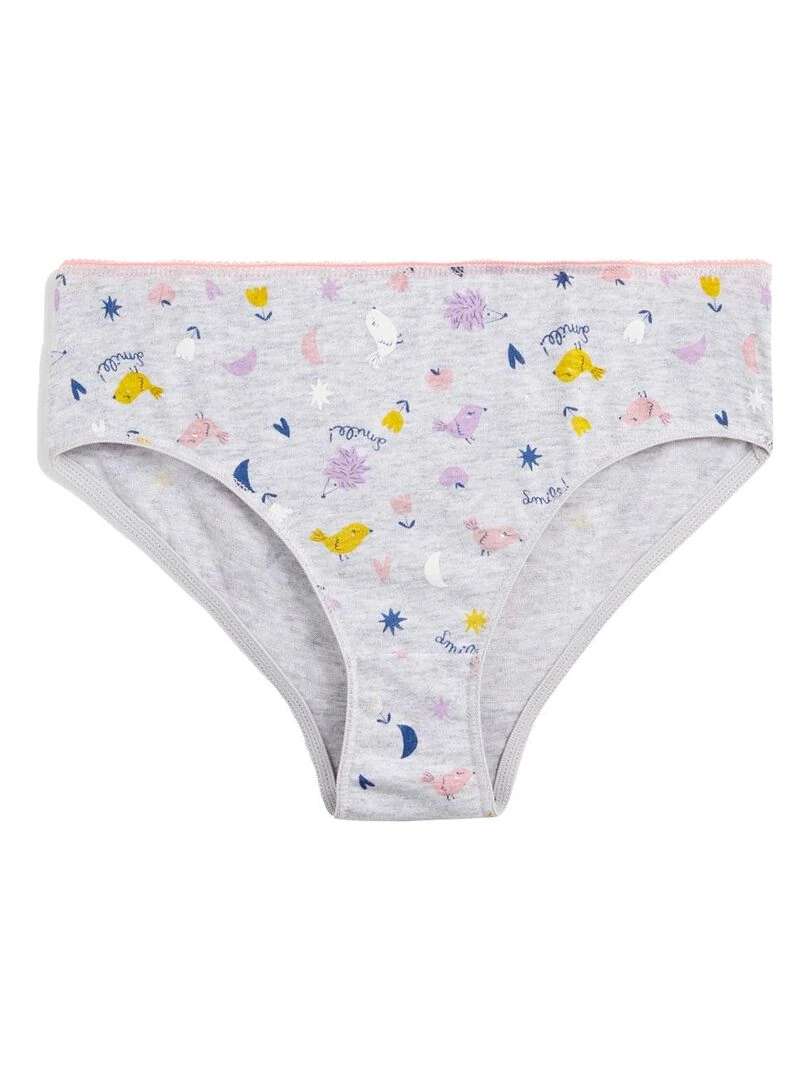 Lot de 3 culottes fille Tatiana Bleu