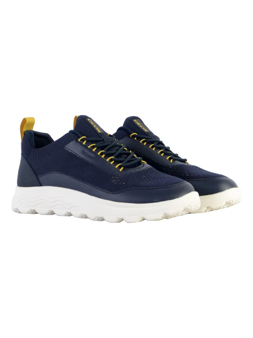 Basket à Lacets Geox U Spherica A Knitted   Bleu