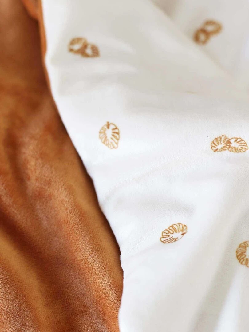 Couverture bébé   Marron clair