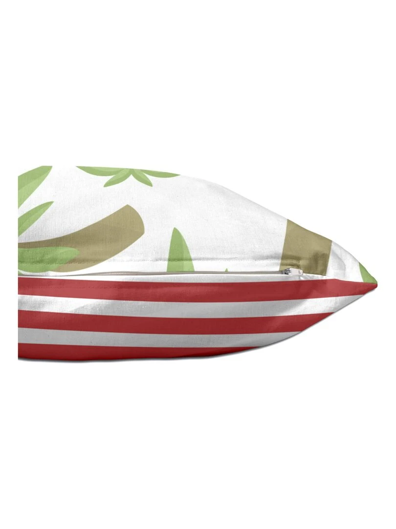 Housse de coussin Pirata "Happyfriday"   Blanc