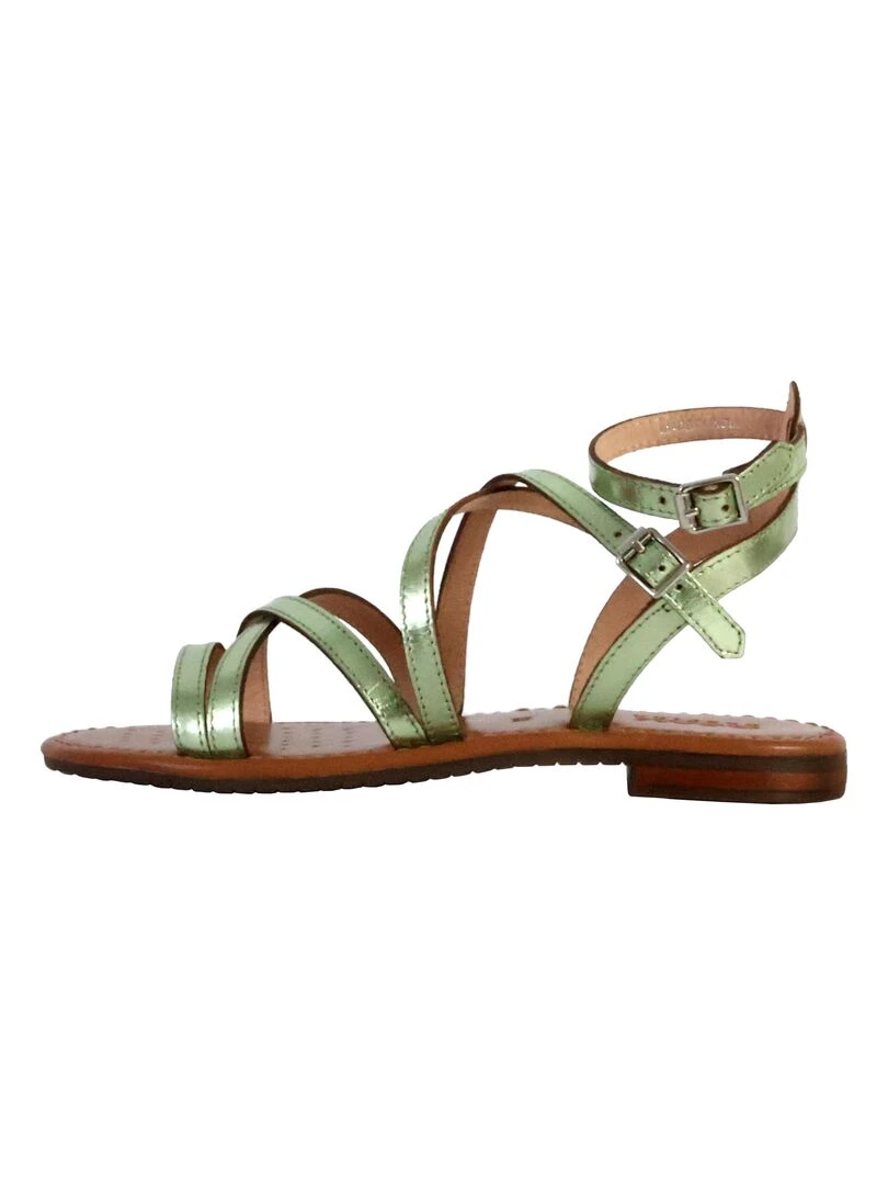 Sandales Cuir Geox Sozy Marron
