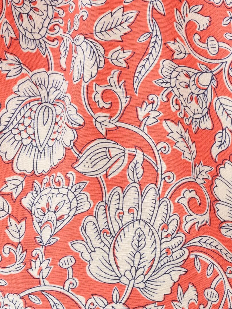 Chemisier fleuri Climatyl   Damart   Rouge