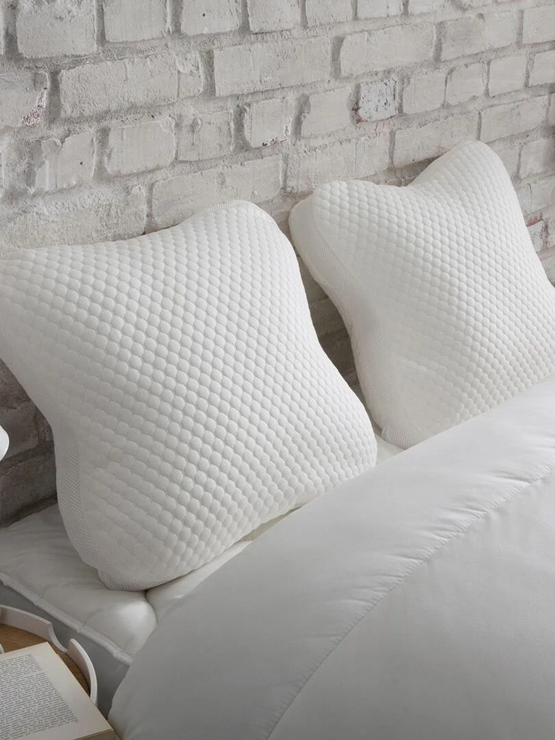 DUNLOPILLO Oreiller Etoile Multipositions Blanc