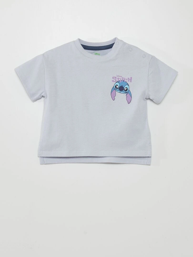 T shirt imprimé 'Stitch' Bleu