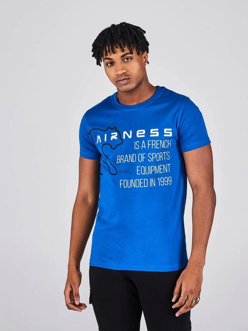 TEE SHIRT DEVON Airness Bleu