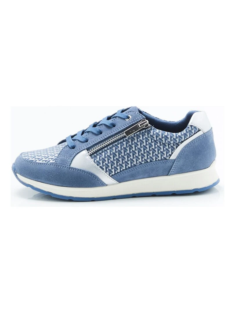Baskets Amortyl Damart Bleu
