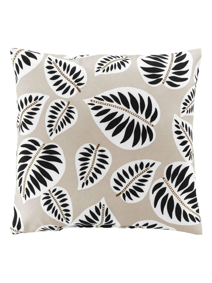 Coussin au style ethnique Noir