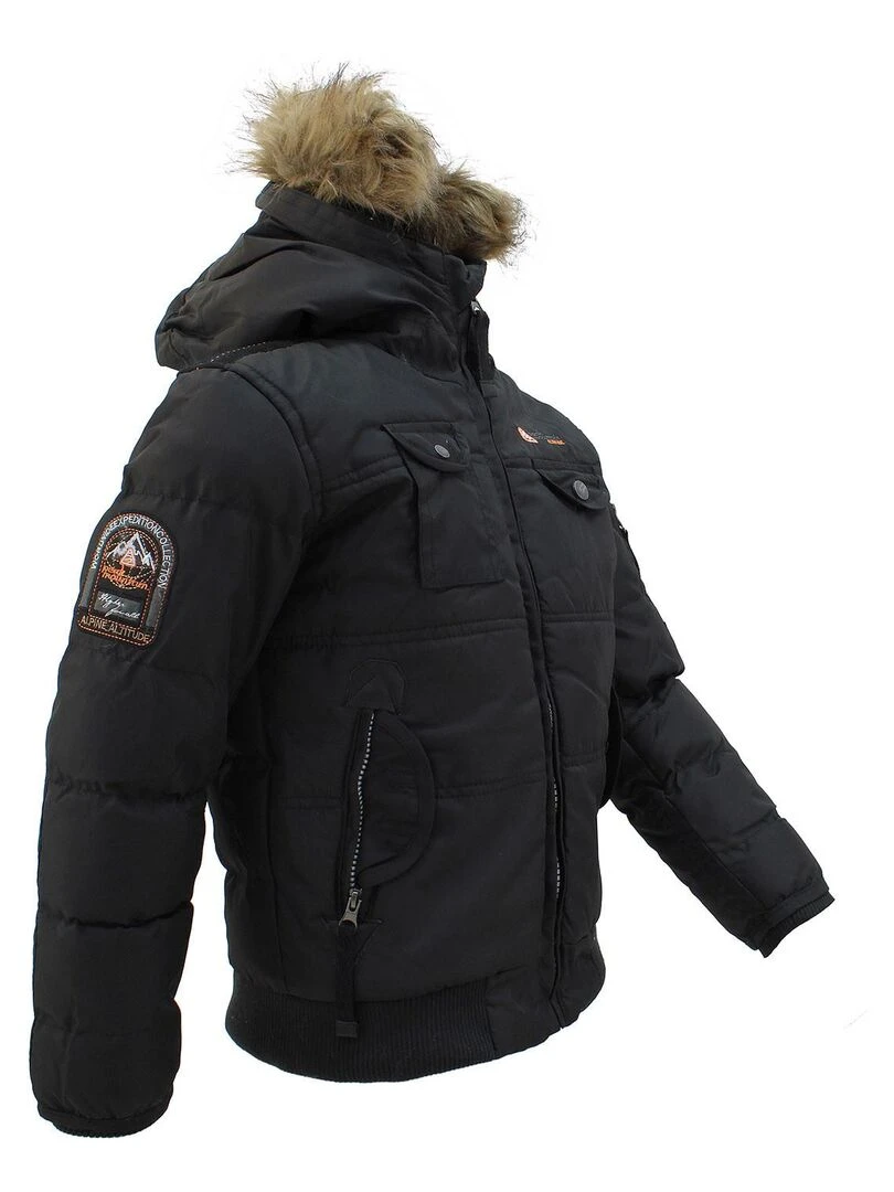 Blouson garçon ECOFLIK   PEAK MOUNTAIN   Noir Noir