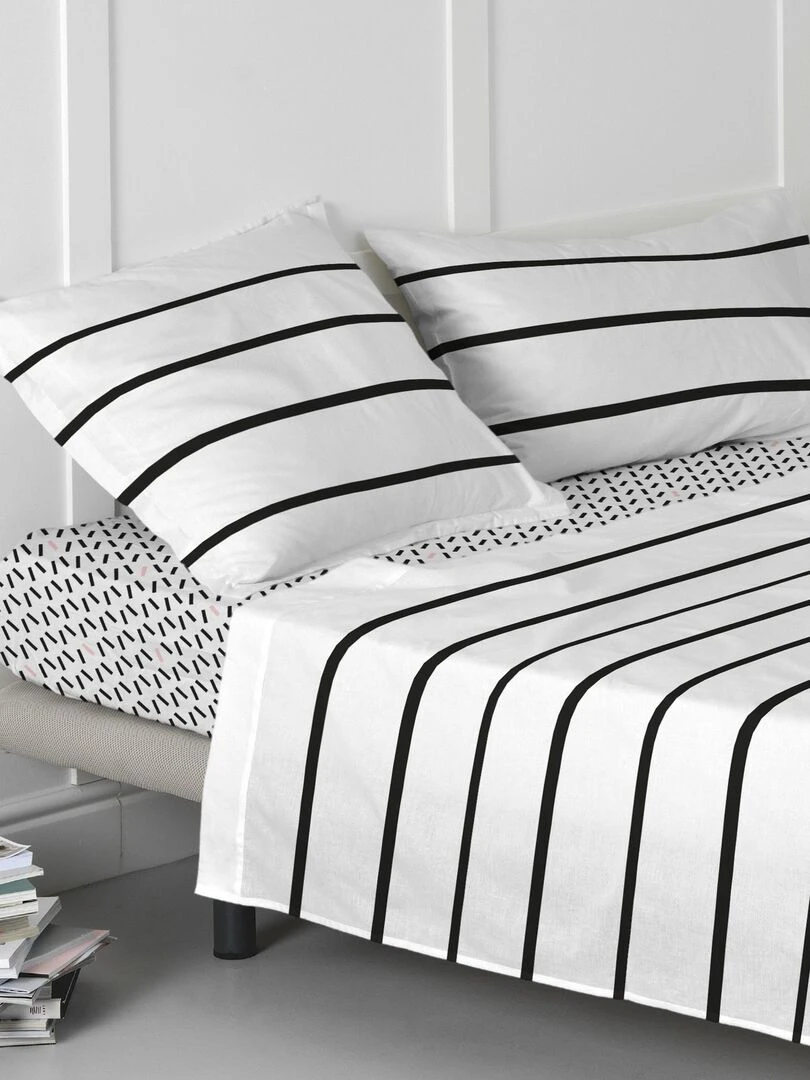 Drap housse Blush "Happyfriday"   Multicolore