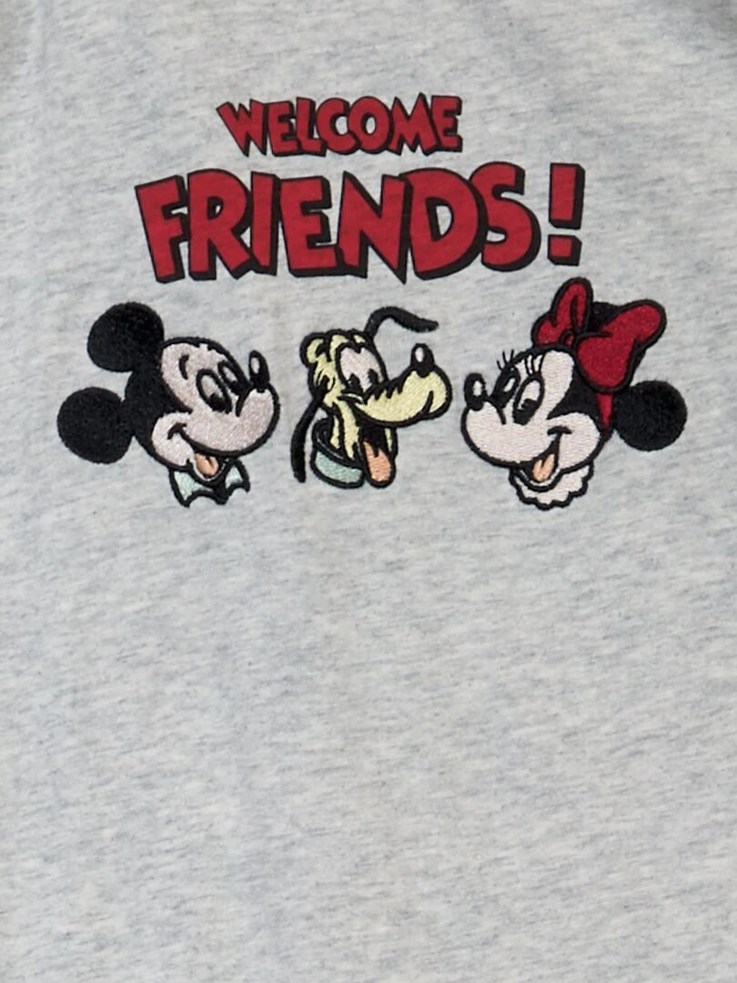 Gigoteuse légère sans manches 'Disney' Gris chiné / Mickey