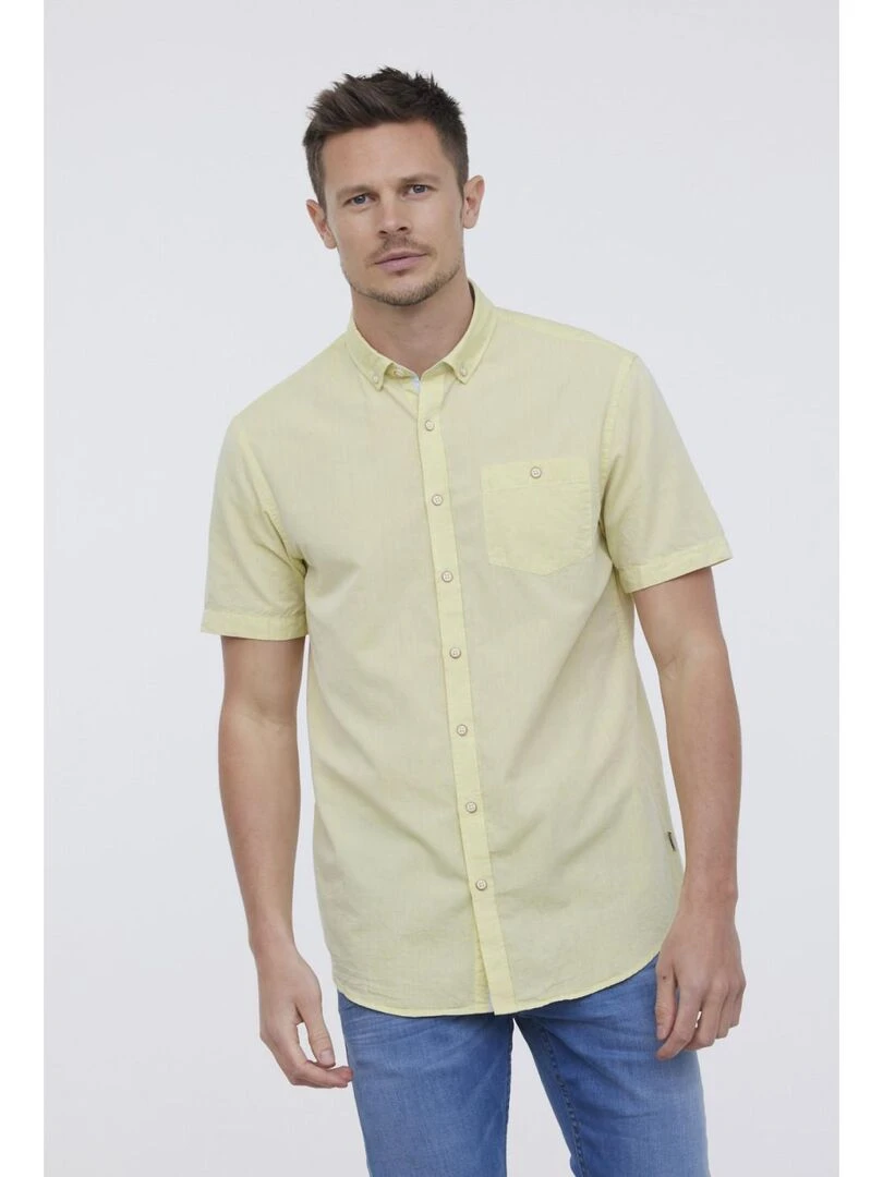 Lee Cooper Chemise manches longues coton regular DOLANO Jaune