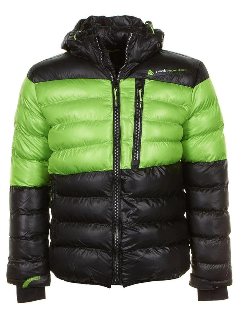 Doudoune de ski homme CAPTIN PEAK MOUNTAIN Noir Vert