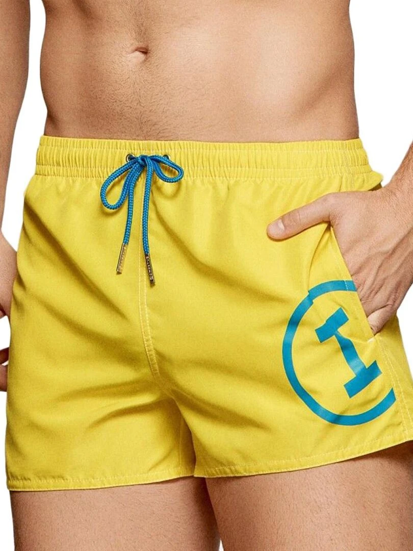 Maillot de bain short court Tiwi Jaune