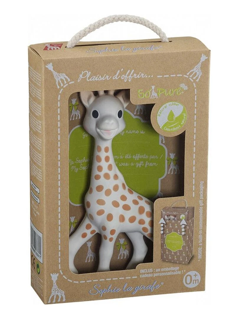 Sophie la girafe en caoutchouc naturel So'pure (18 cm) N/A