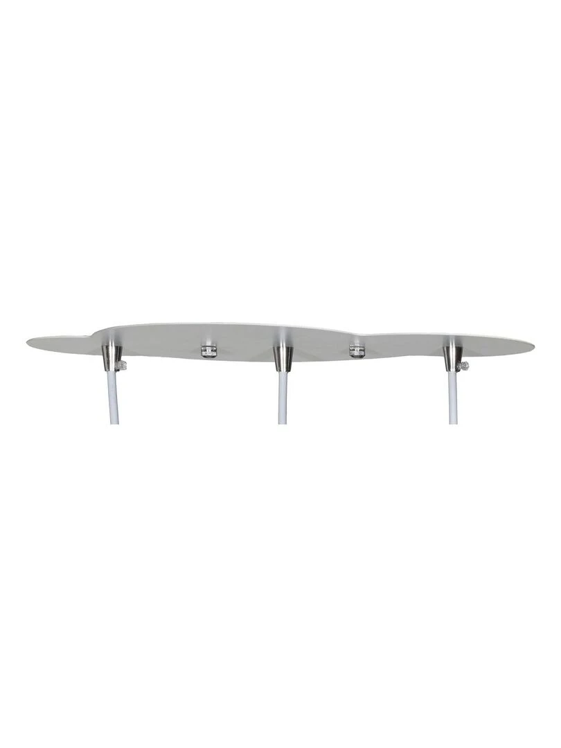 Suspension Lumineuse Trio Plafonnier en coton beige SAUTHON Beige
