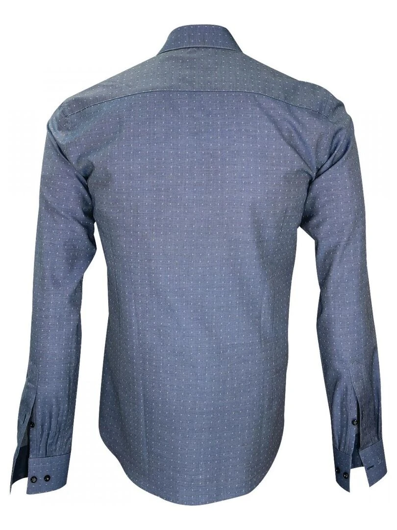 Chemise en twill GINGER Bleu